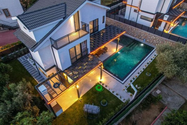 Villa Altavista 1 | Ölüdeniz'de Hamam & Saunalı 8 Kişilik Lüks Villa