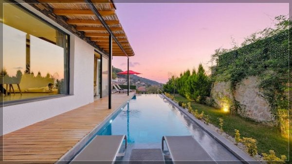 Villa Aurelia | Fethiye Faralya'da Jakuzili & Deniz Manzaralı Lüks Villa