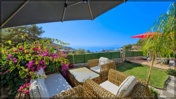 Villa Aurelia | Fethiye Faralya'da Jakuzili & Deniz Manzaralı Lüks Villa