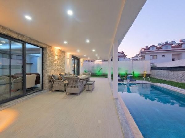 Villa Azygos 1 | Fethiye’de Jakuzili ve Hamamlı Özel Havuzlu Villa
