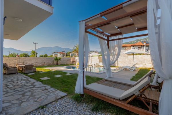 Villa Irmak | Fethiye Yeşilüzümlü’de Geniş Aile Villası