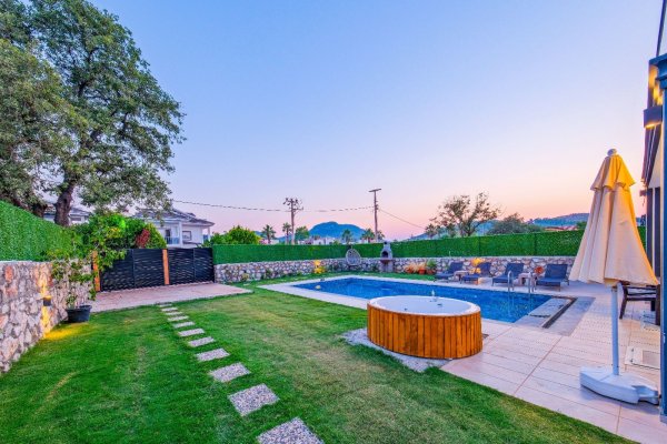 Villa Levanto 2 | Fethiye Hisarönü'nde Kapalı Havuzlu Yeni Lüks Villa