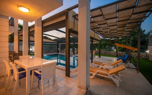 Villa Marda | Fethiye Ovacık’ta Açılır Kapanır Havuzlu Lüks Villa