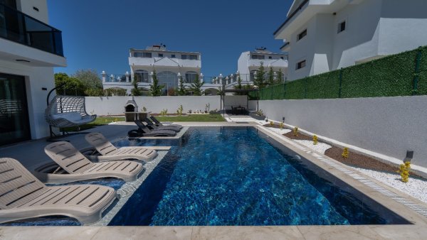 Villa Tahancı 4 | Fethiye Ovacık'ta Jakuzili & 3 Odalı Tatil Villası