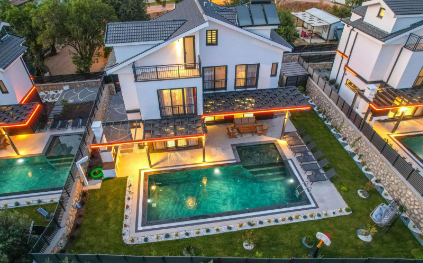 Villa Altavista 2 | Ölüdeniz'de Hamam & Saunalı 8 Kişilik Lüks Villa