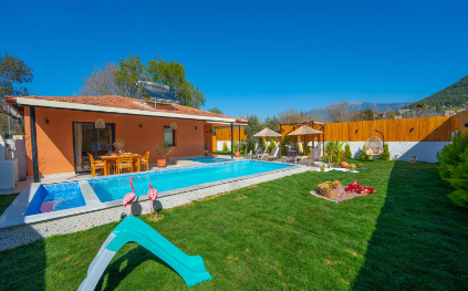Villa Maczena | Fethiye Kayaköy Çocuk Havuzlu Kiralık Villa