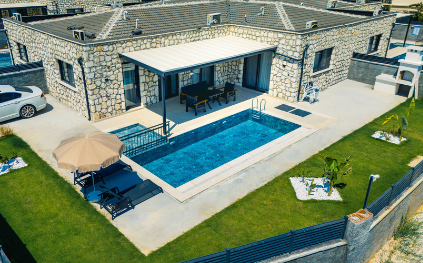 Villa Şafak 6 | Fethiye Çalış’ta Plaja Yakın Havuzlu Villa