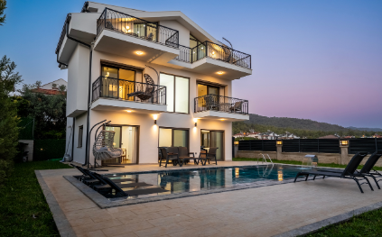 Villa Seçil | Fethiye'de Özel Havuzlu, Yeni Lüks Villa