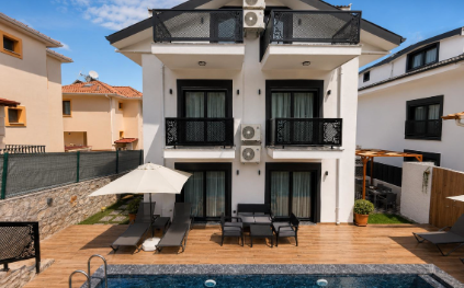 Villa Solena 2 | Fethiye Ovacık'ta Çocuk Oyun Alanlı & Jakuzili Villa